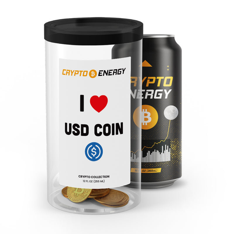 I ❤ USD Coin  | Crypto Energy Drinks
