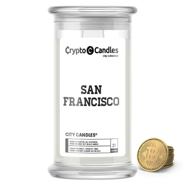 San Francisco City Crypto Candles