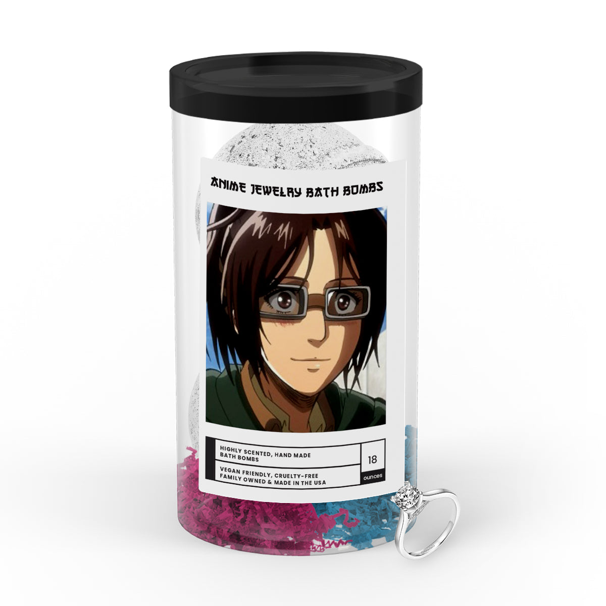 Zoë, Hange (ハンジ・ゾエ) | Anime Jewelry Bath Bombs