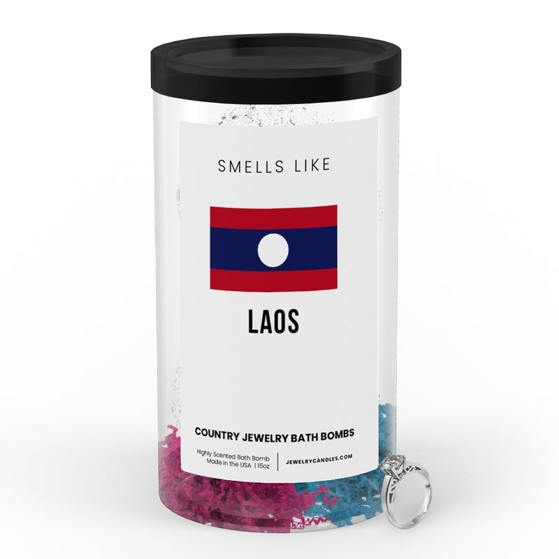 Smells Like Laos Country Jewelry Bath Bombs
