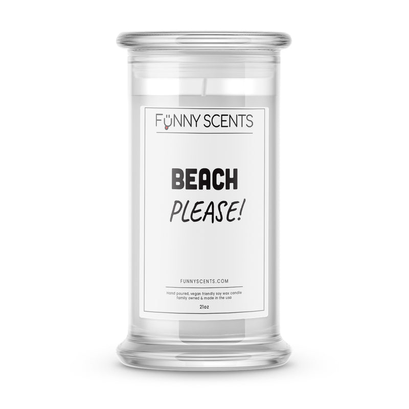 Beach Please! Funny Candles