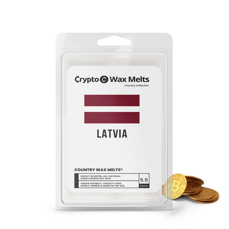 Latvia Country Crypto Wax Melts