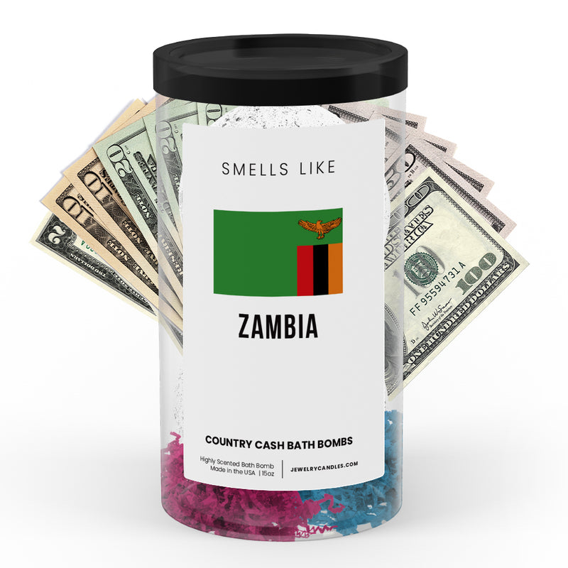 Smells Like Zambia Country Cash Bath Bombs