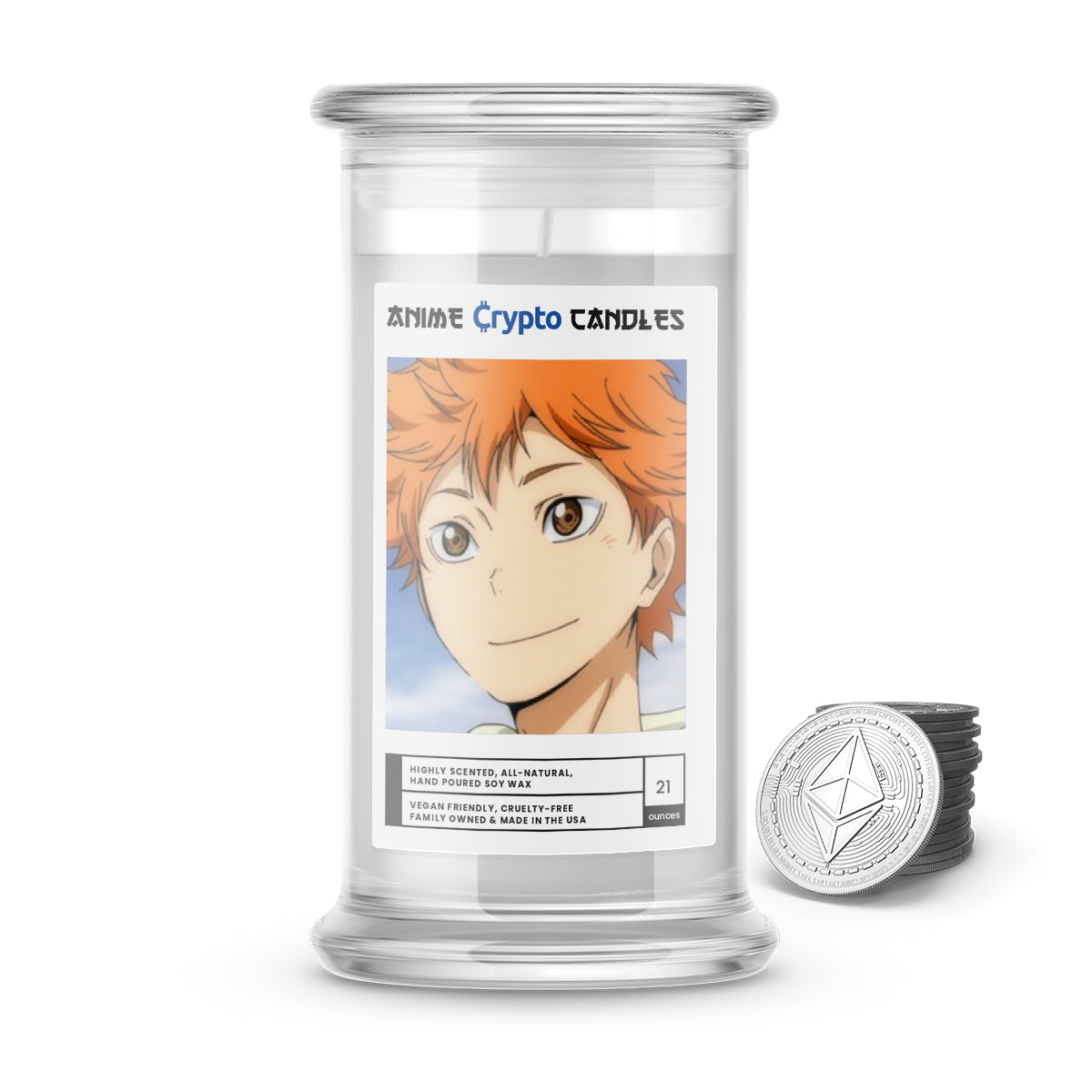 Hinata, Shouyou (日向 翔陽) - Crypto Anime Candles