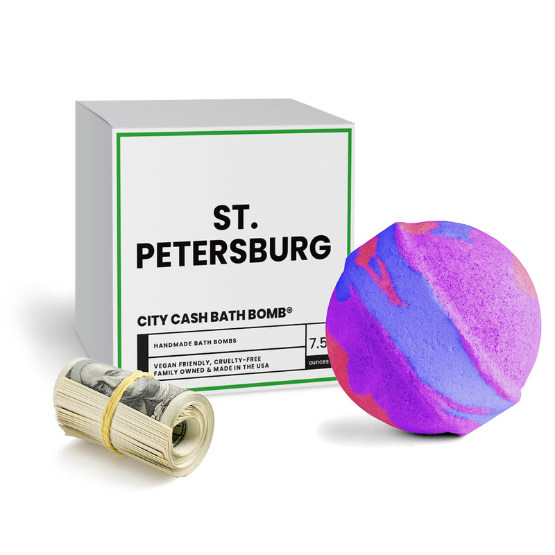 St. Petersburg City Cash Bath Bomb