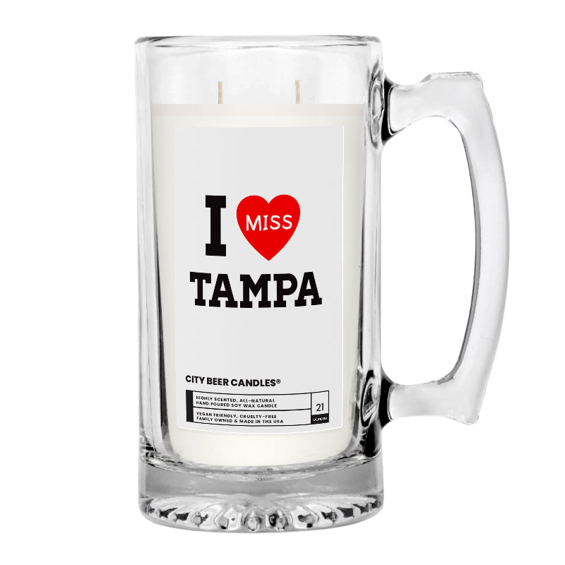 I miss Tampa City Beer Candles