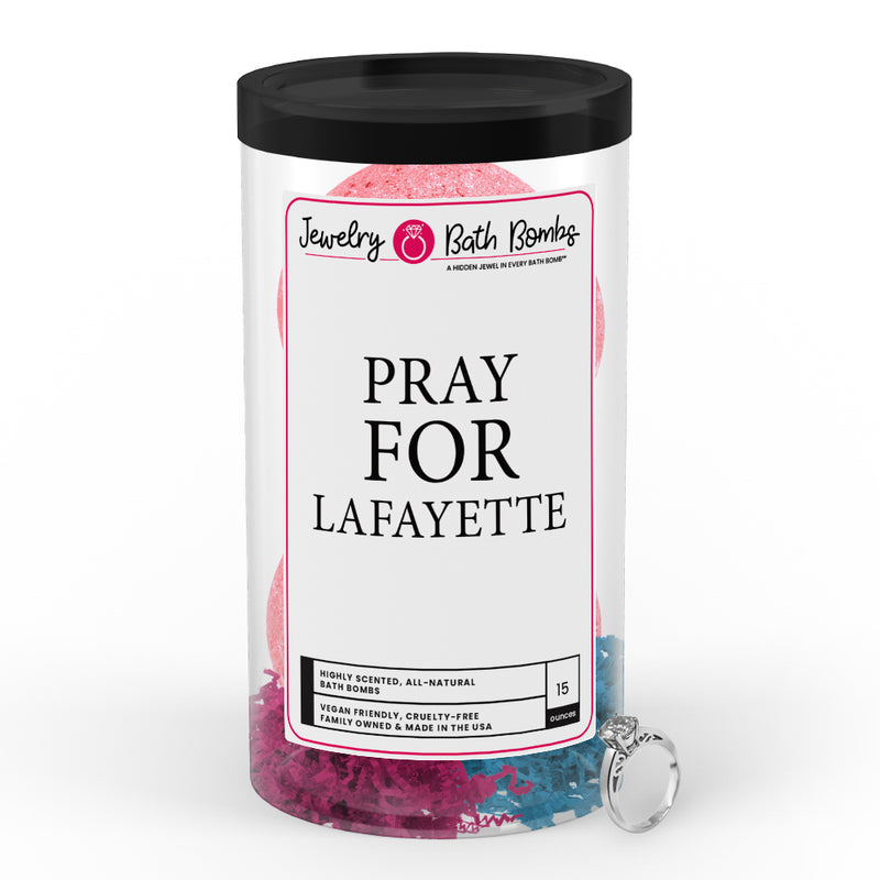 Pray For Lafayette Jewelry Bath Bomb