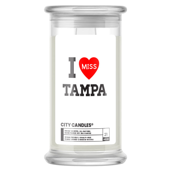 I miss Tampa City  Candles