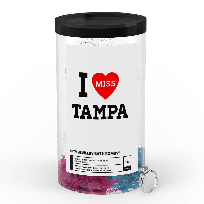 I miss Tampa City Jewelry Bath Bombs