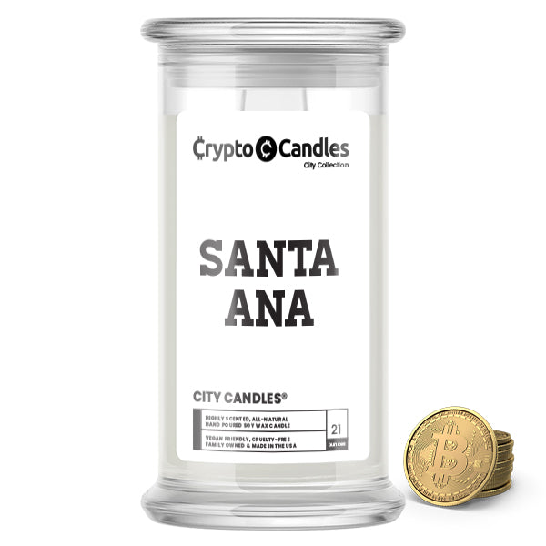 Santa Ana City Crypto Candles