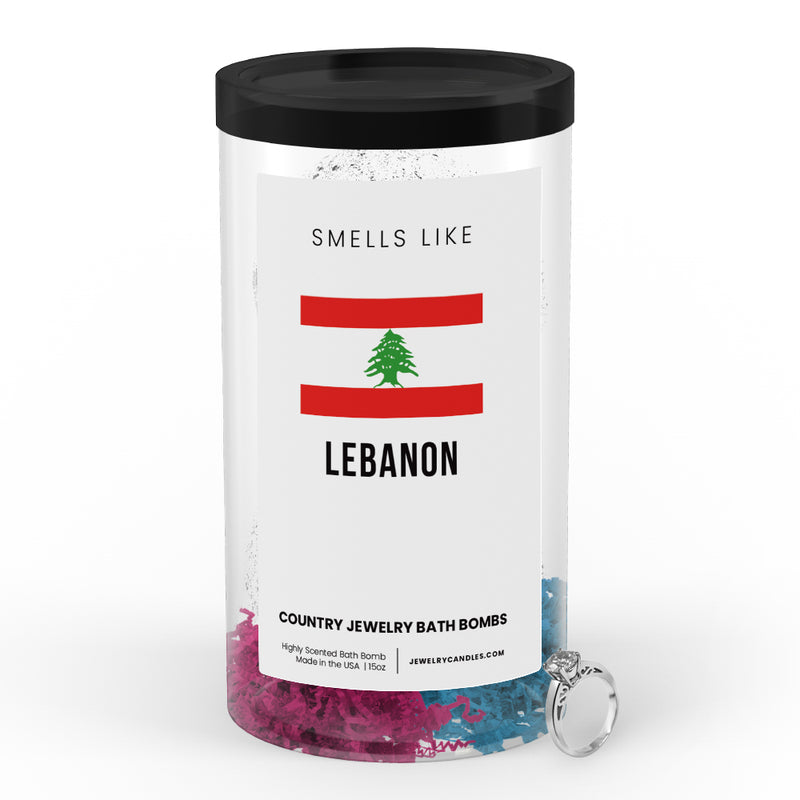 Smells Like Lebanon Country Jewelry Bath Bombs