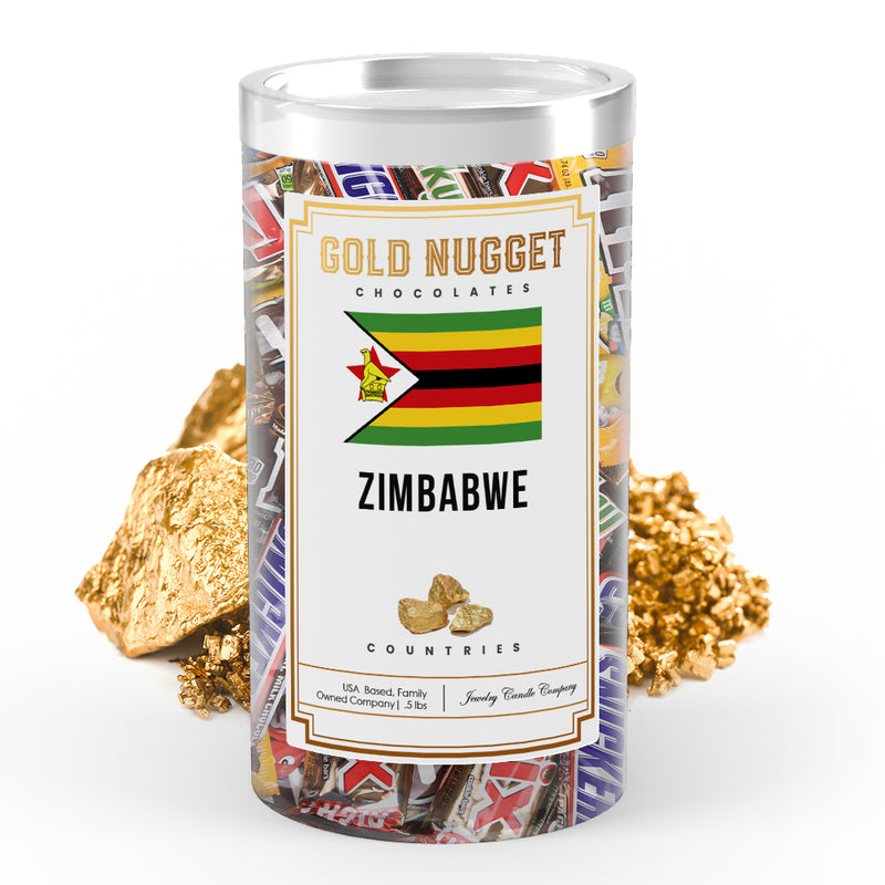 Zimbabwe Countries Gold Nugget Chocolates