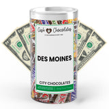 Des Moines City Cash Chocolates