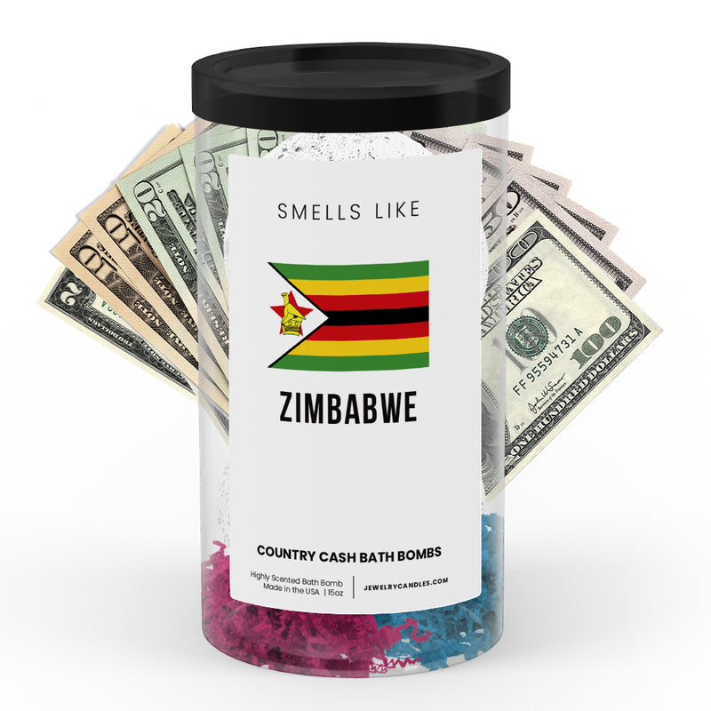 Smells Like Zimbabwe Country Cash Bath Bombs