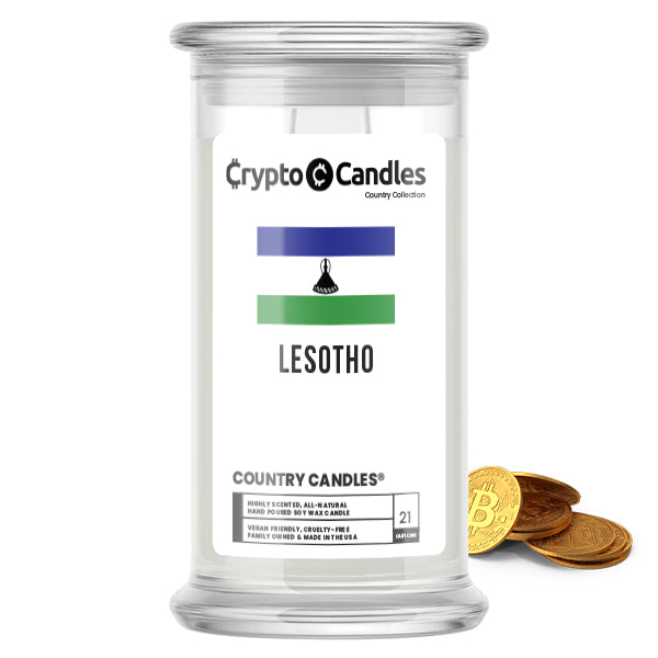 Lesotho Country Crypto Candles