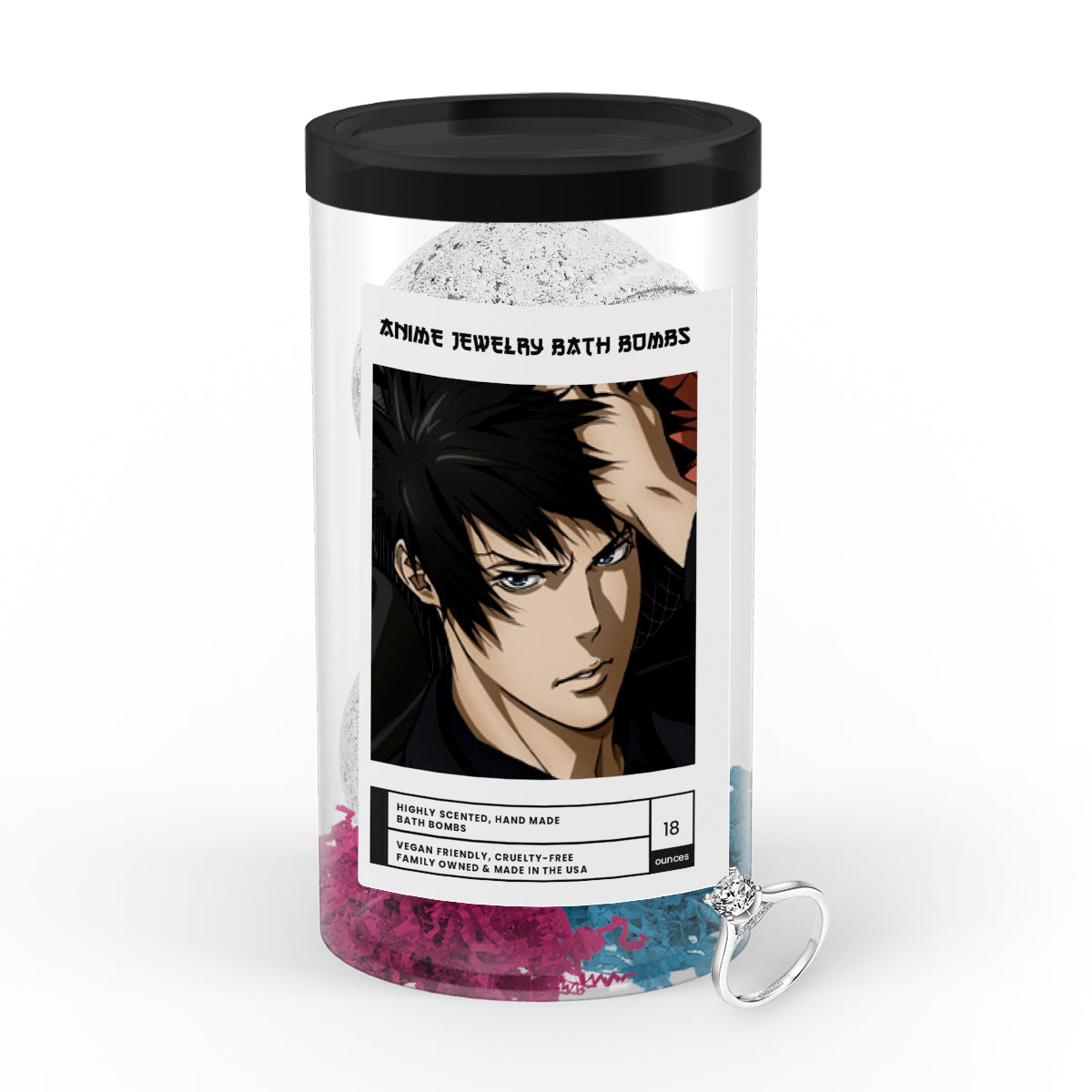 Kougami, Shinya (狡噛 慎也) | Anime Jewelry Bath Bombs