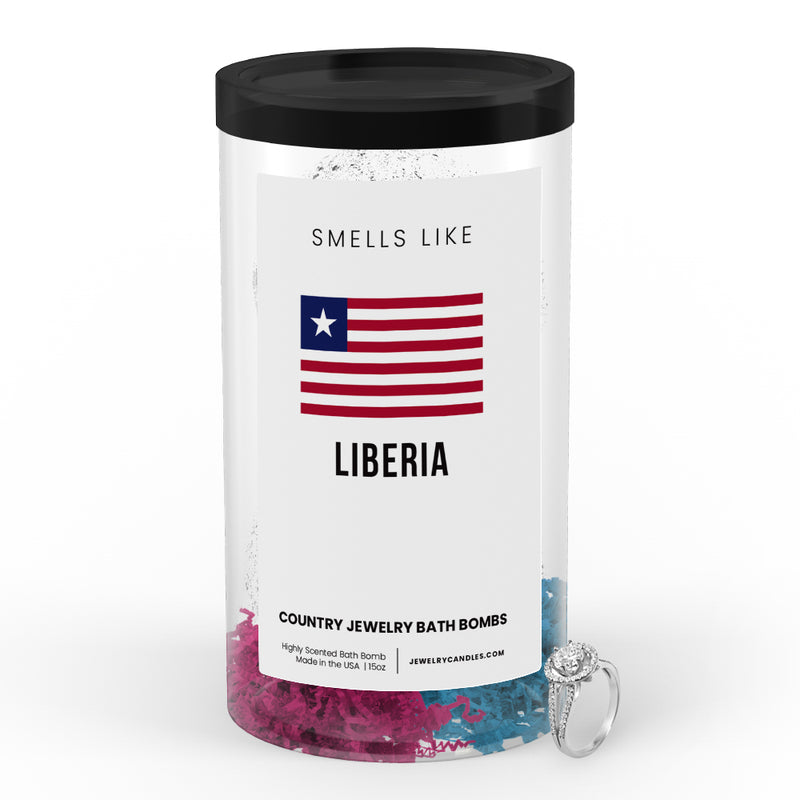 Smells Like Liberia Country Jewelry Bath Bombs