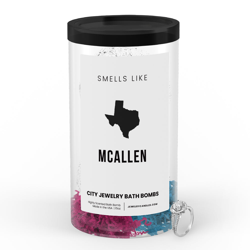 Smells Like McAllen City Jewelry Bath Bombs