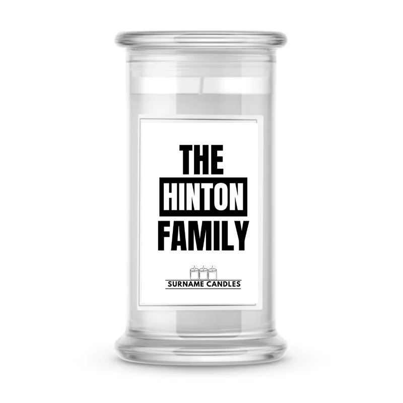 The Hinton Family | Surname Candles