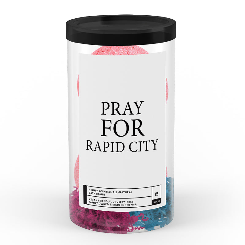 Pray For Rapid City Bath Bomb Tube