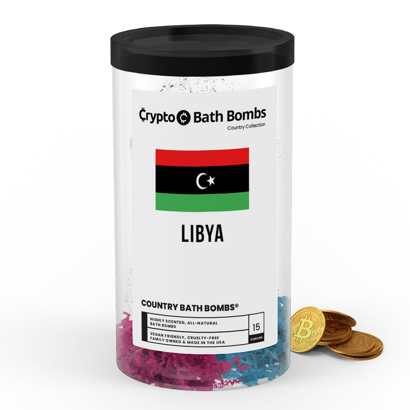 Libya Country Crypto Bath Bombs