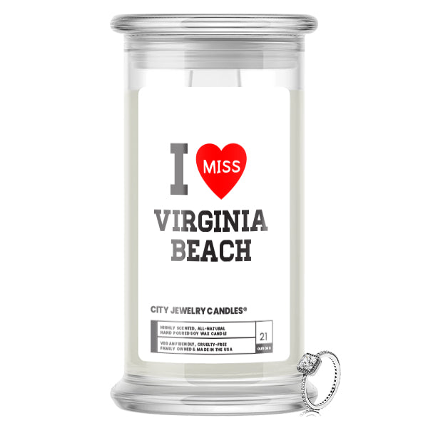 I miss Virginia Beach City Jewelry Candles