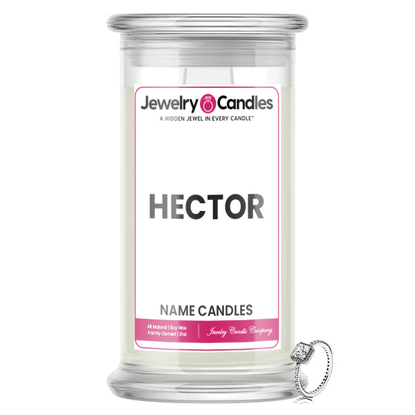 HECTOR Name Jewelry Candles