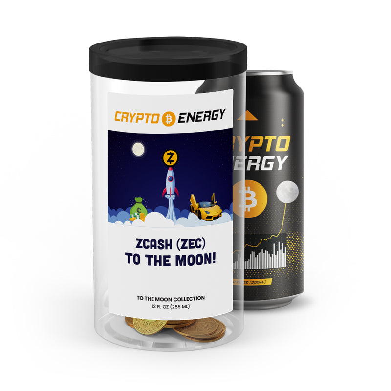 Zcash (ZEC) To The Moon! Crypto Energy Drinks