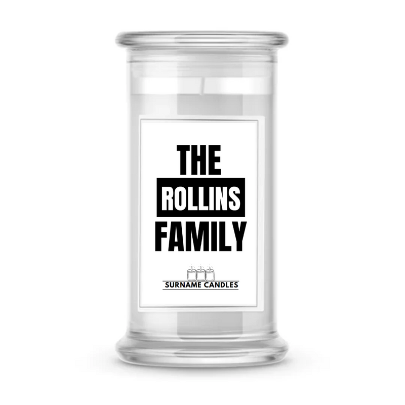 The Rollins Family | Surname Candles