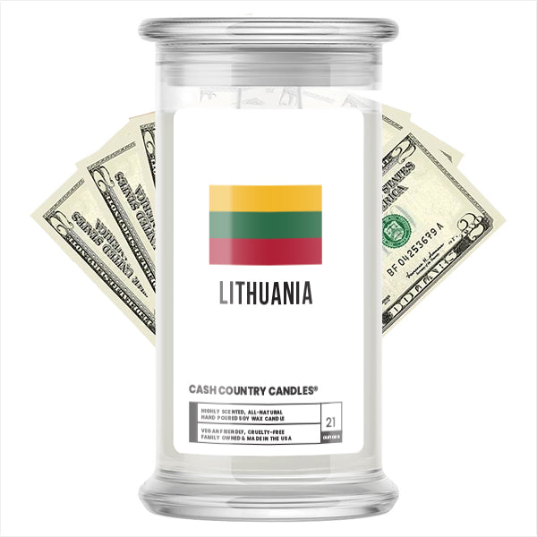 Lithuania Cash Country Candles