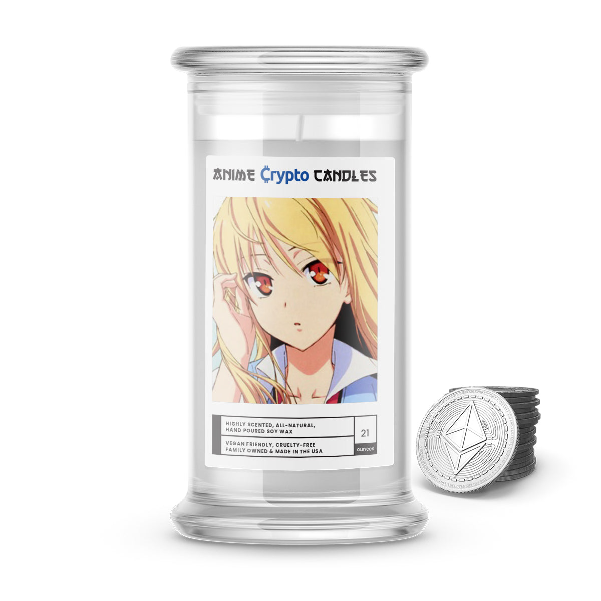 Shiina, Mashiro (椎名 ましろ) - Crypto Anime Candles