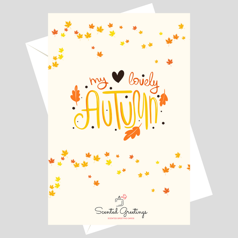 My Lovely Autumn | Scented Greeting Cards