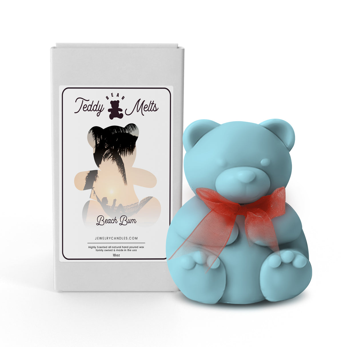 Beach Bum GIANT Teddy Bear Wax Melts