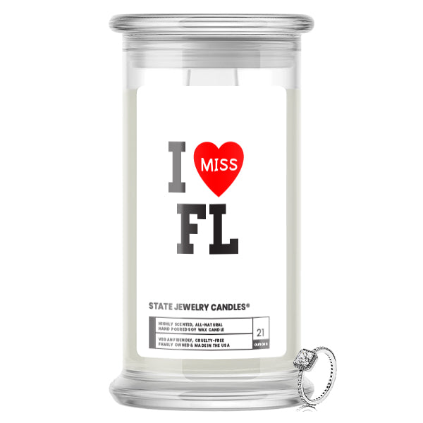 I miss FL State Jewelry Candle