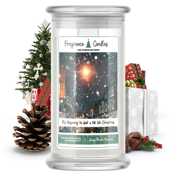 It's Begnning To Look A Lot Like Chrismas Fragrance Candle