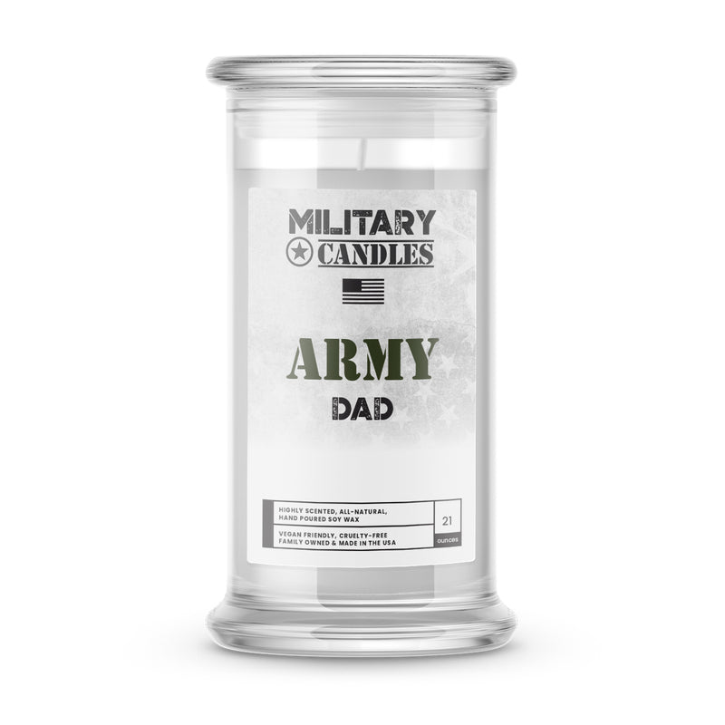 Army Dad | Military Candles
