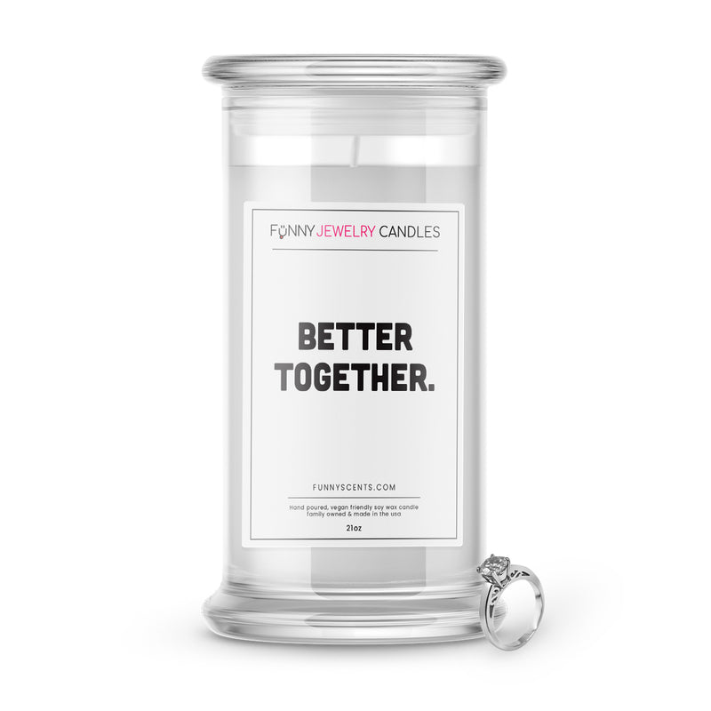 Better Together Jewelry Funny Candles