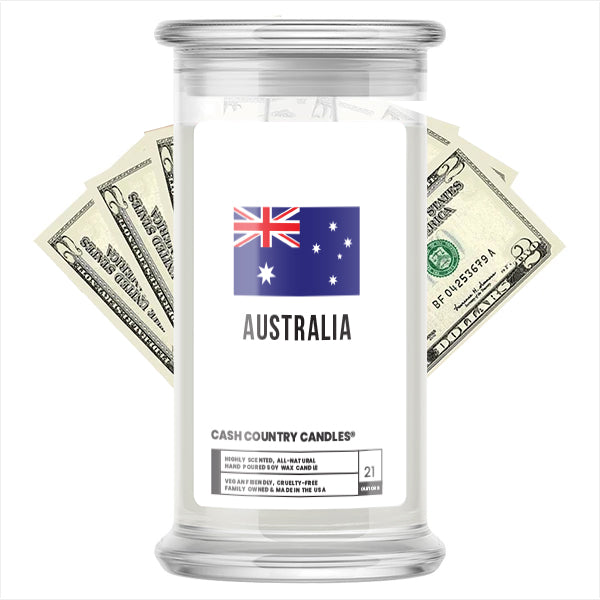 Australia Cash Country Candles