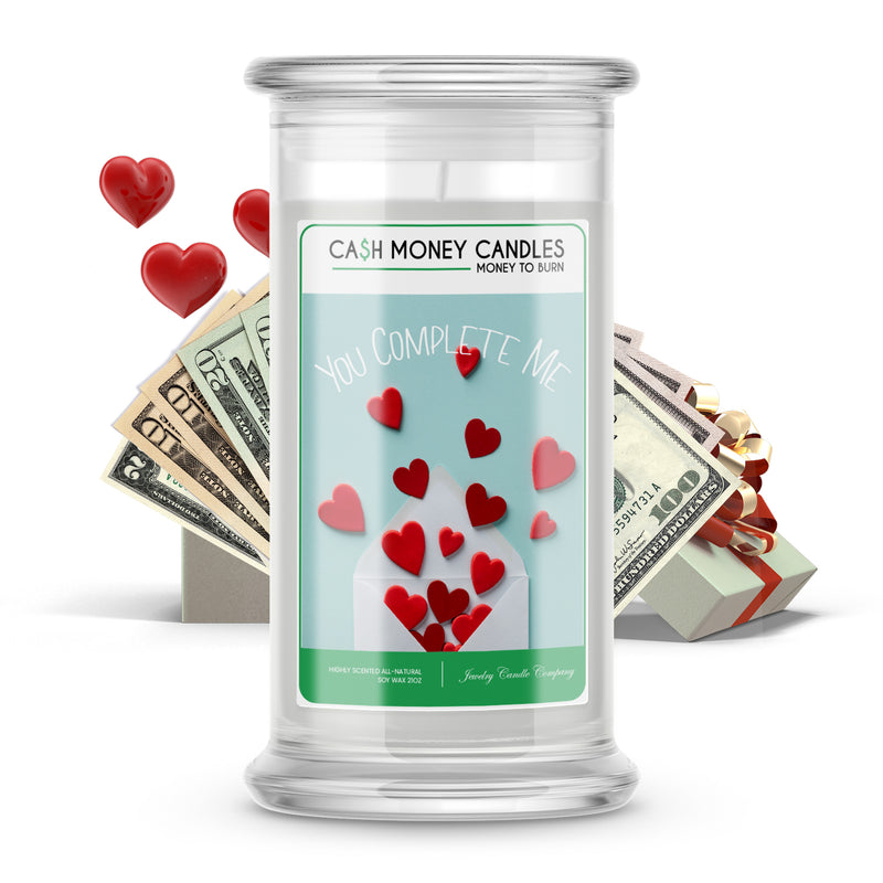 You Complete me Cash Money Candle