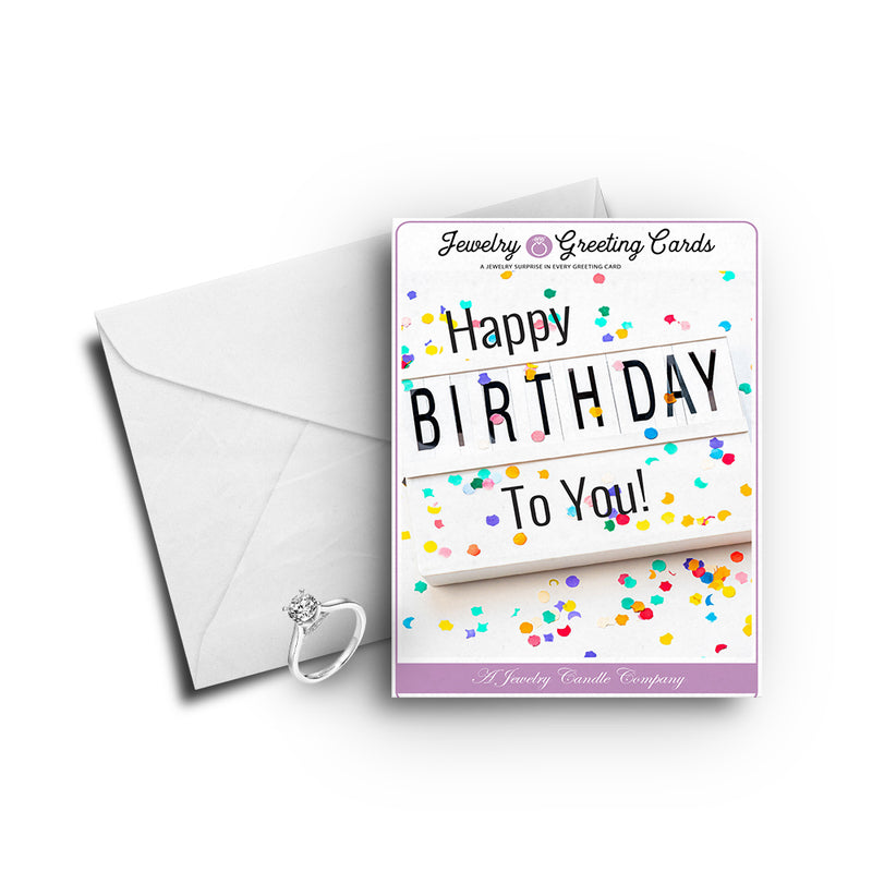Happy Birthday to You! Greetings Card
