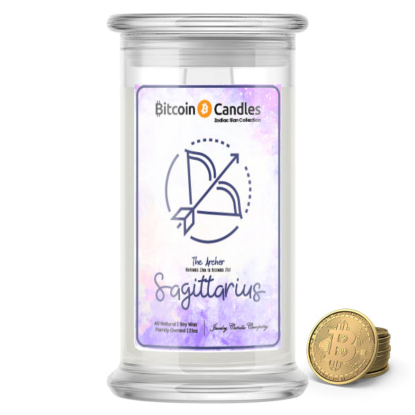 Sagittarius Zodiac Bitcoin Candles
