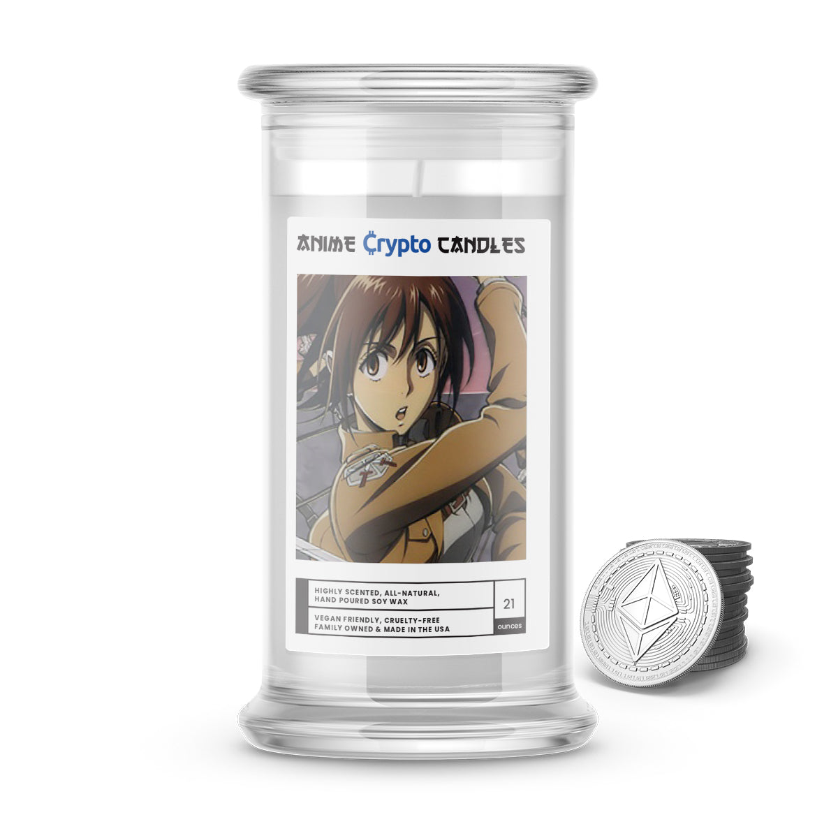 Blouse, Sasha (サシャ・ブラウス) - Crypto Anime Candles