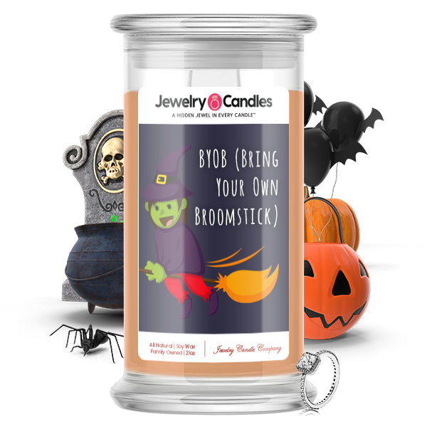 BYOB (Bring your own broomstick) Jewelry Candle