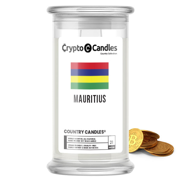 Mauritius Country Crypto Candles