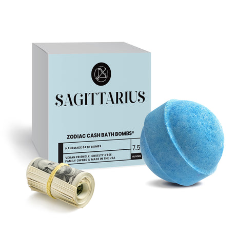 Sagittarius Zodiac Cash Bath Bomb