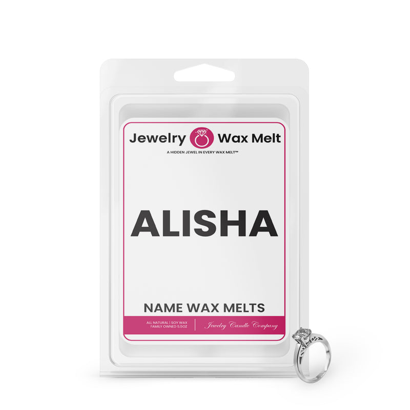 ALISHA Name Jewelry Wax Melts