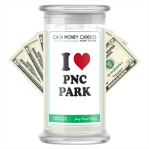 I Love PNC PARK Landmark Cash Candles