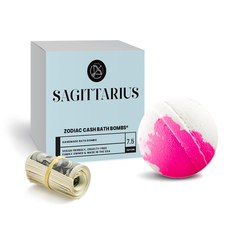 Sagittarius Zodiac Cash Bath Bomb