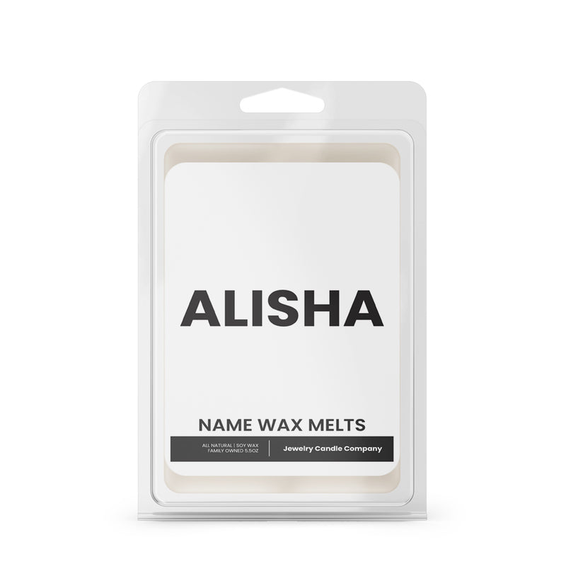ALISHA Name Wax Melts