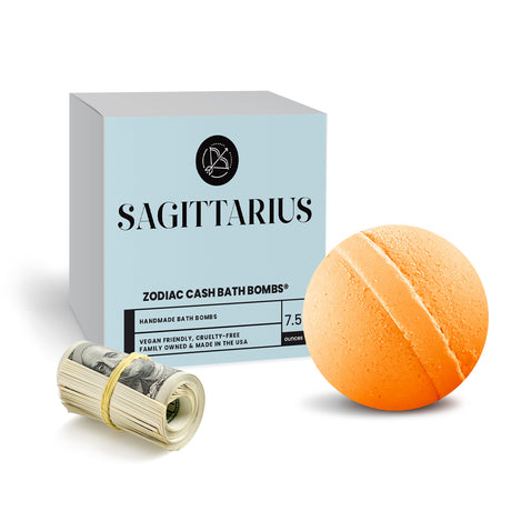 Sagittarius Zodiac Cash Bath Bomb
